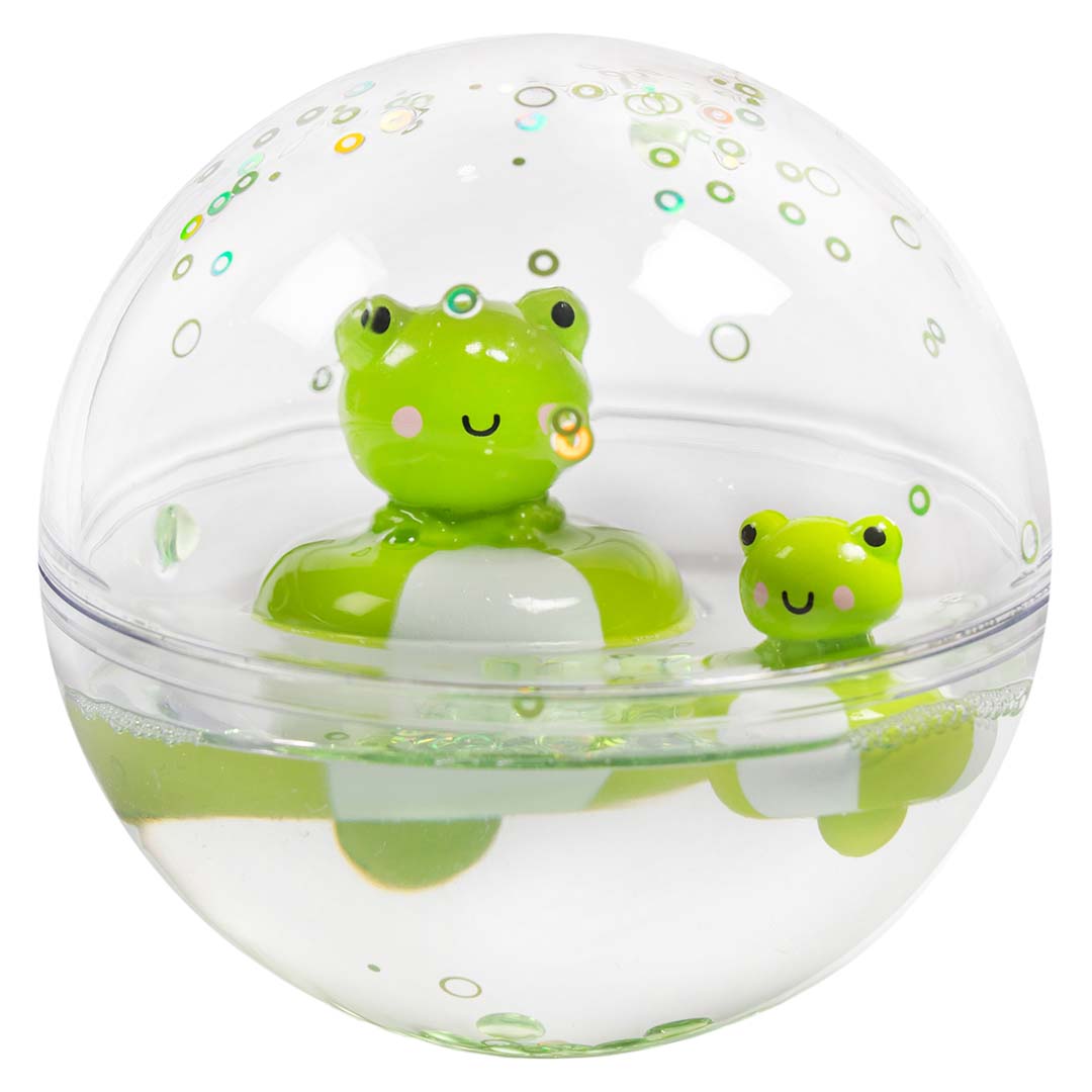 petit boum sensorische bal happy bubbles - kikker | 55PBHBFROG | 4
