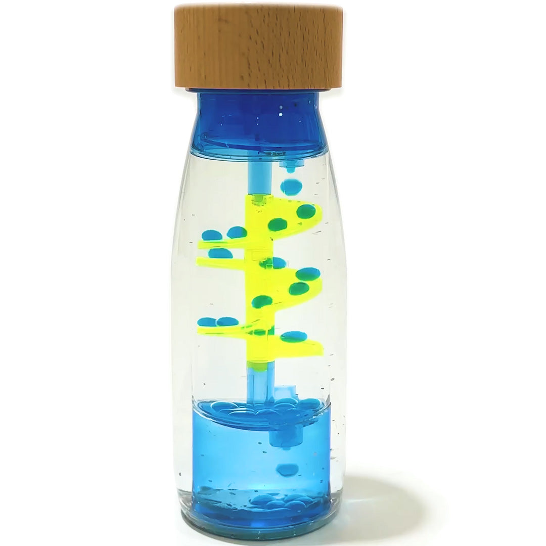 petit boum sensorische fles move - spiraal - blauw | PBMSPIBLUE | 4
