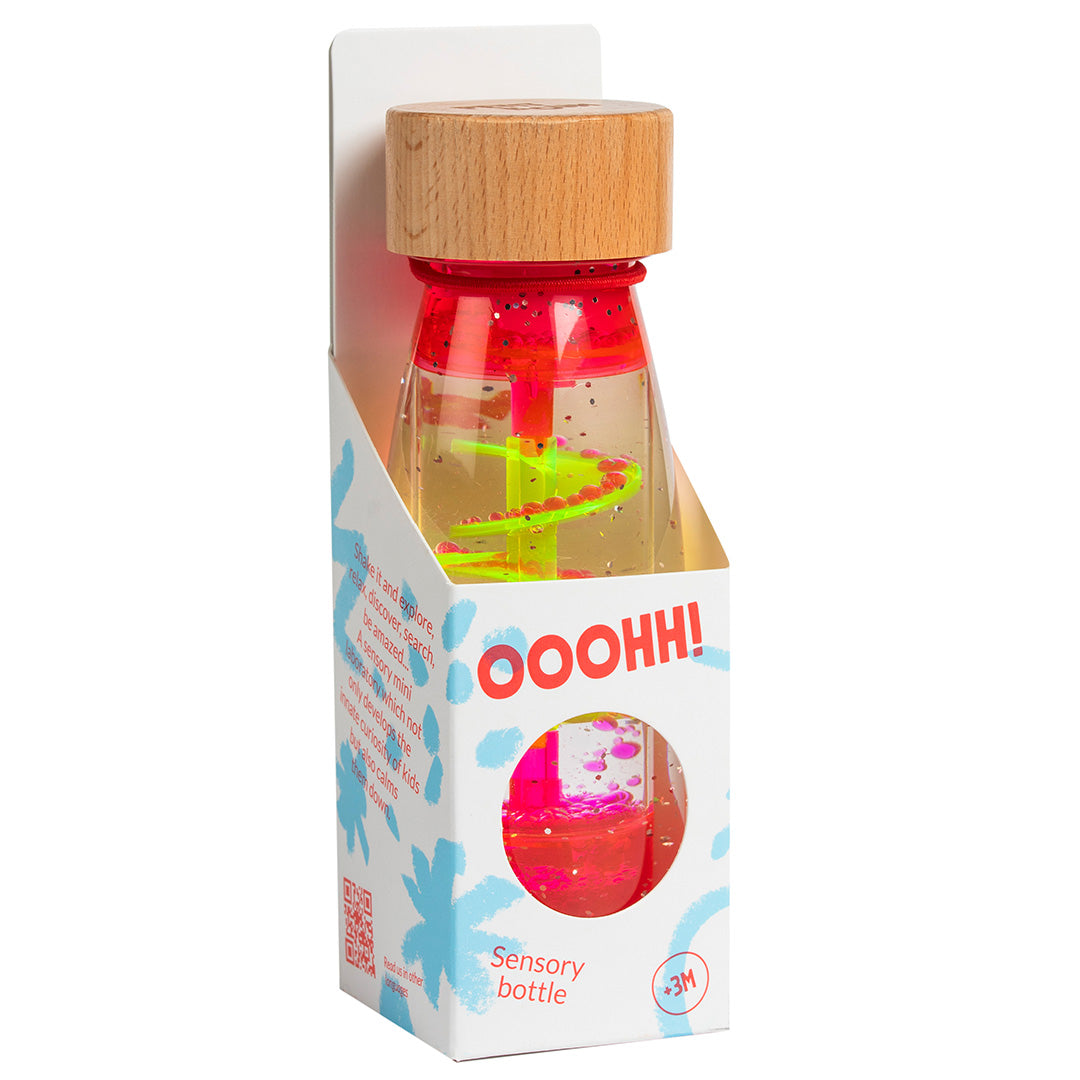 petit boum sensorische fles move - spiraal - roze | PBMSPIPINK | 3