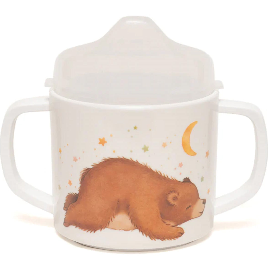 petit monkey melamine kinderbeker beer en sterren | PMMCB24 | 1