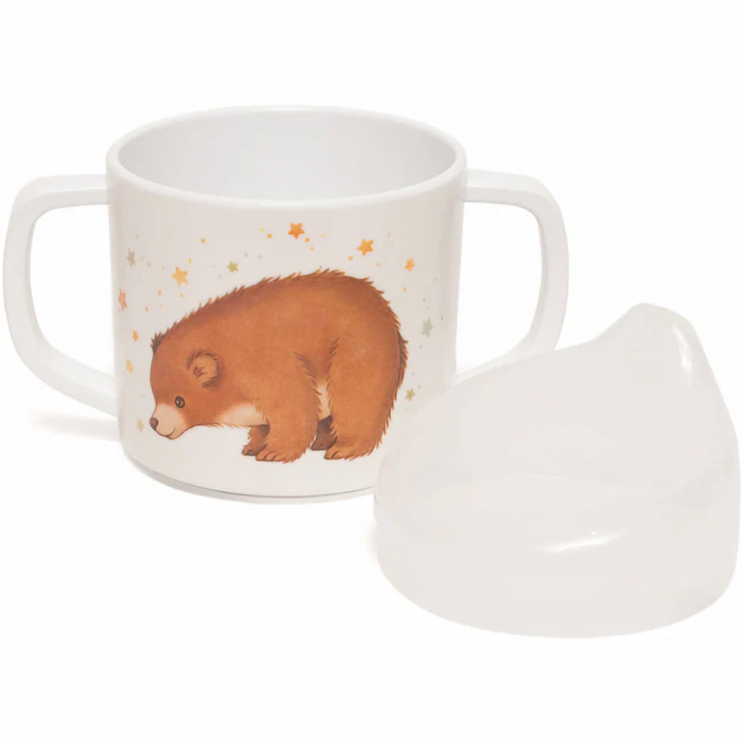 petit monkey melamine kinderbeker beer en sterren | PMMCB24 | 2