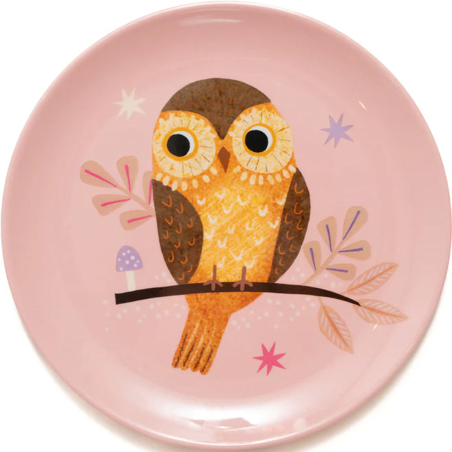 petit monkey melamine kinderbord uil | PMMP44 | 0