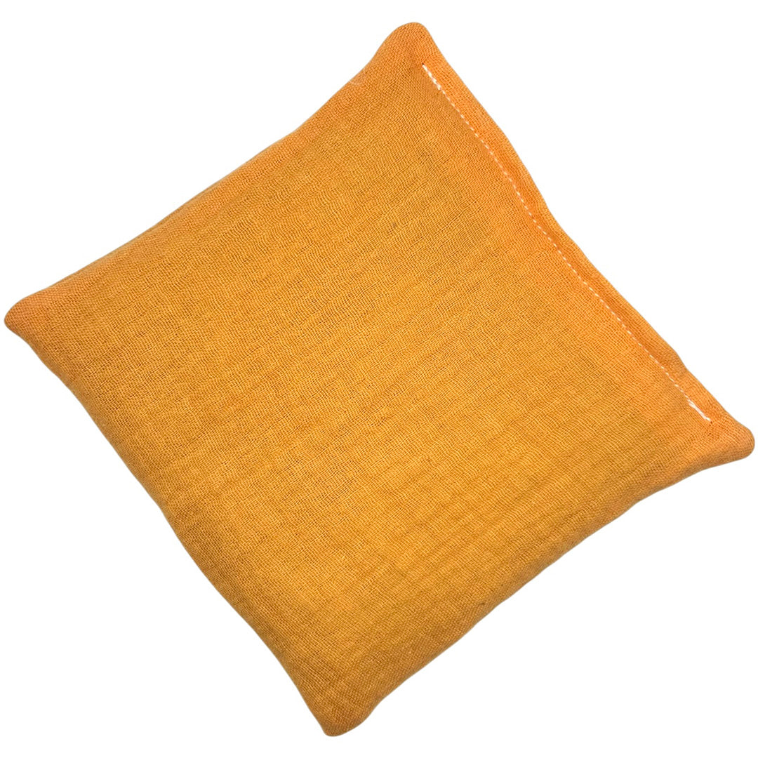 pit and play pittenzakje velvet - pastel oranje | 6152736390307 | 1