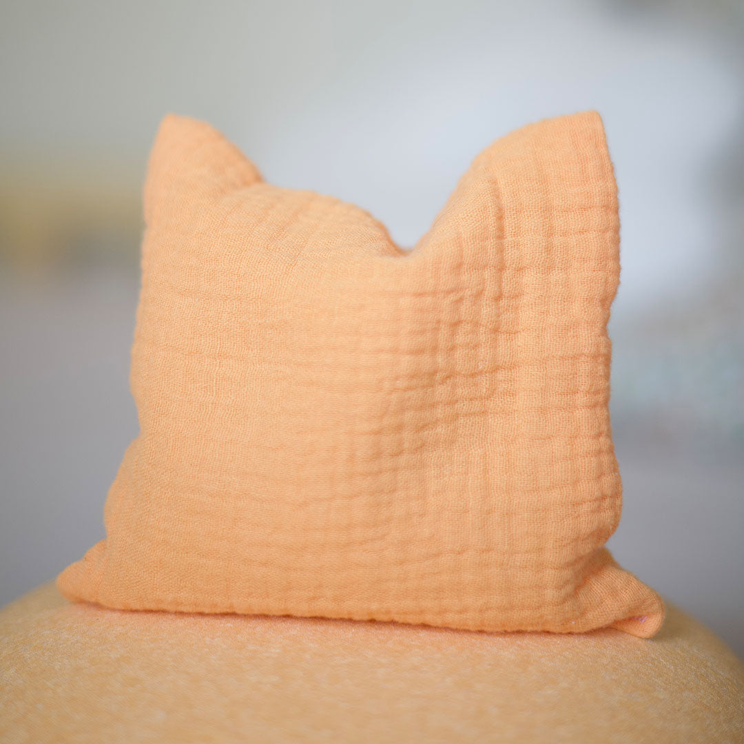 pit and play pittenzakje velvet - pastel oranje | 6152736390307 | 13