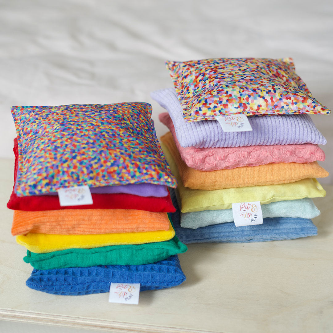 pit and play pittenzakken - pastel - 6st | 6150827192151 | 5