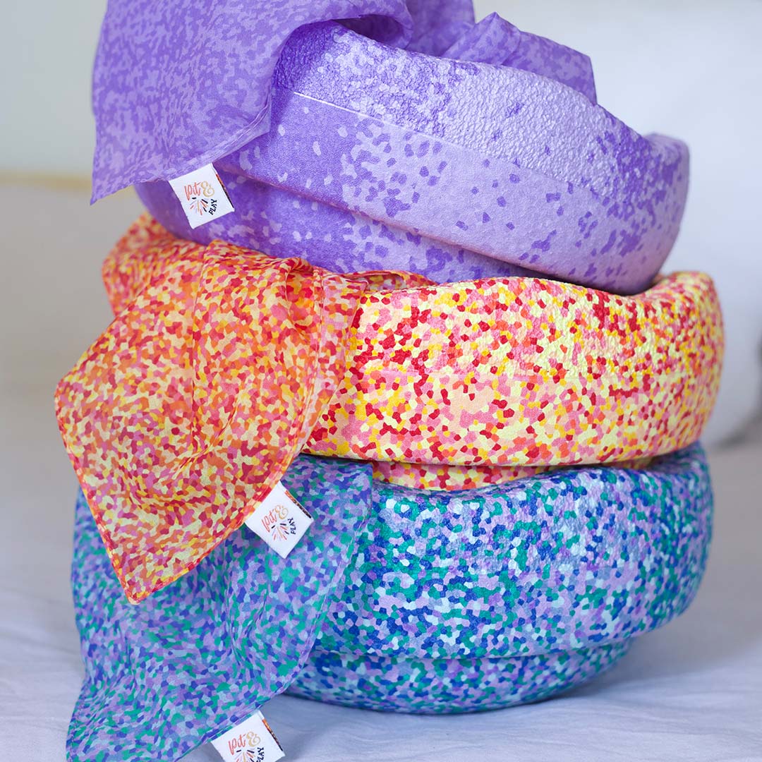 pit and play speeldoek - super cool - 48x48 cm | 6154117875830 | 2