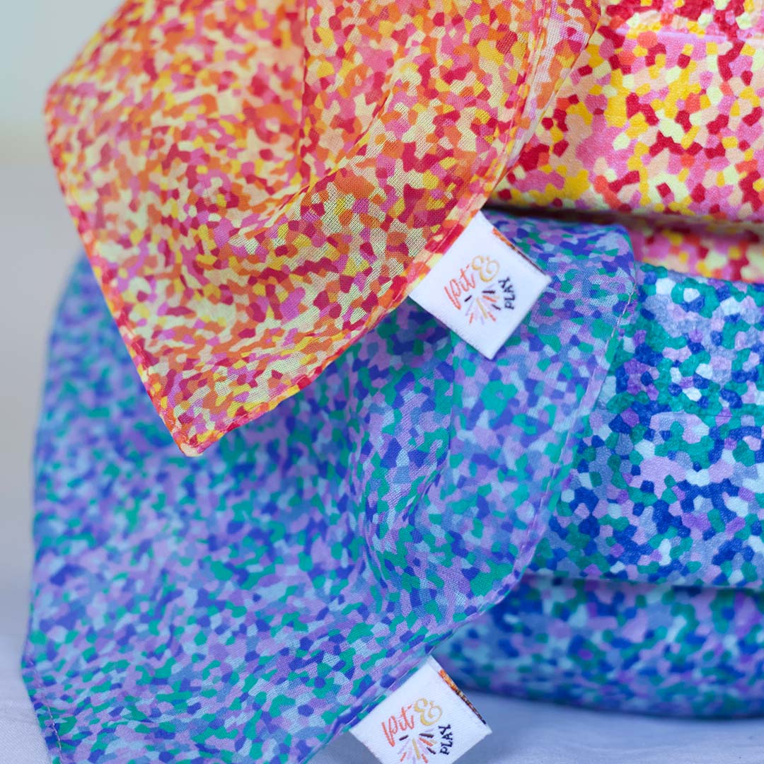 pit and play speeldoek - super cool - 75x75 cm | 6154128894875 | 4