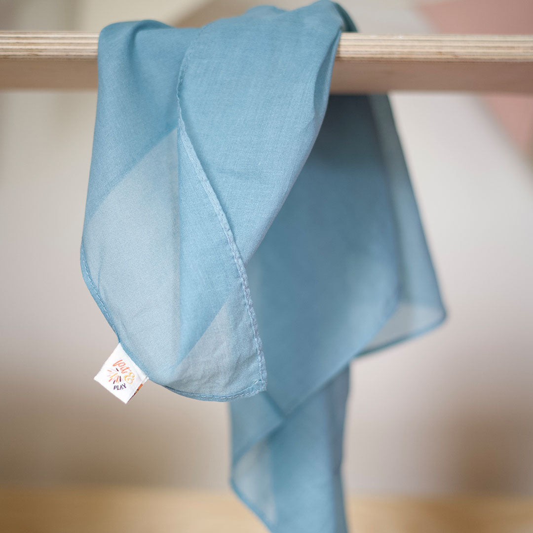 pit and play speeldoek pastel - blauw - 75x75 cm | 6154122718757 | 5