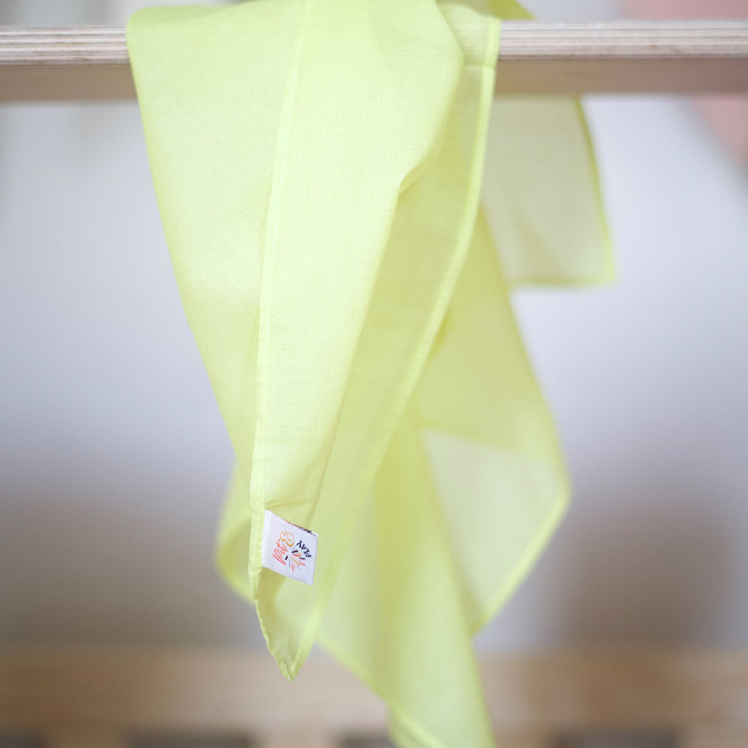 pit and play speeldoek pastel - geel - 48x48 cm | 6154113684658 | 1