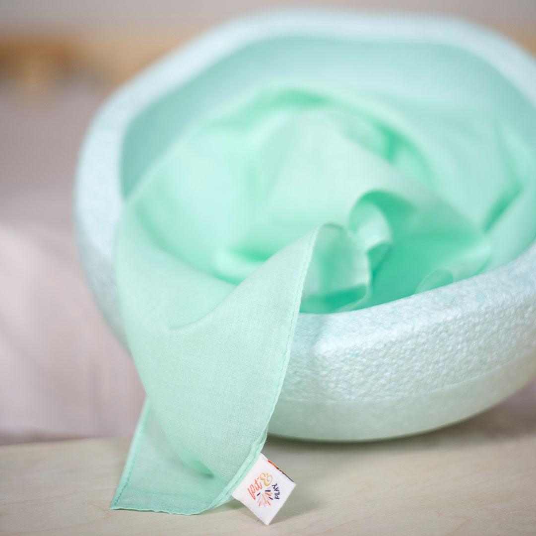 pit and play speeldoek pastel - mint - 75x75 cm | 6154123843885 | 0