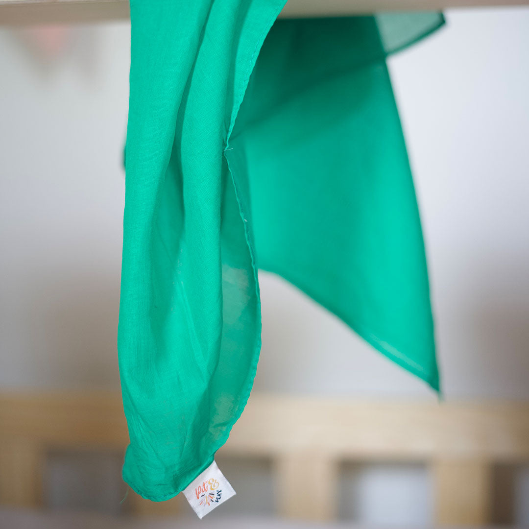 pit and play speeldoek regenboog - groen - 48x48 cm | 6154112065045 | 1
