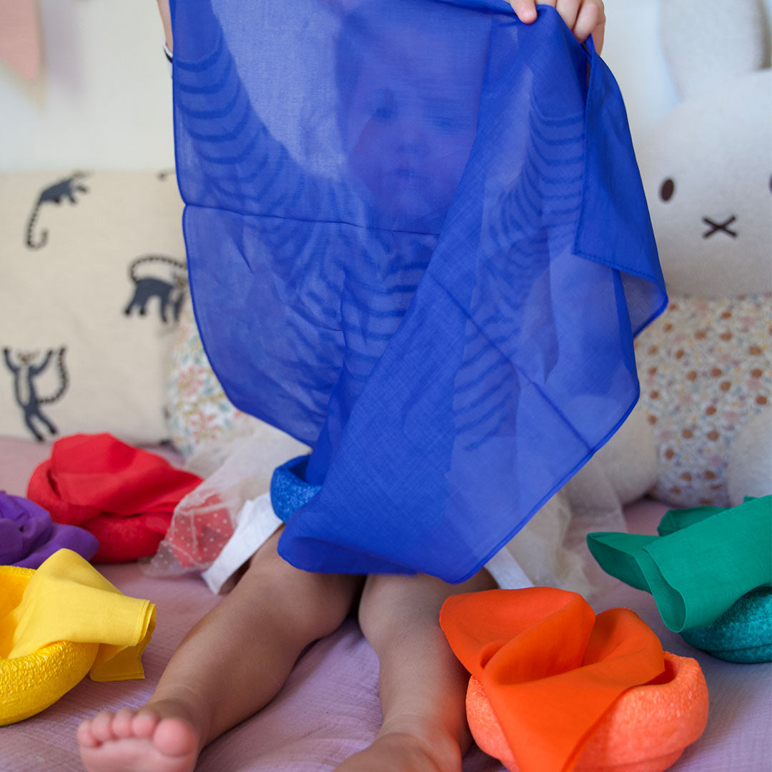 pit and play speeldoek regenboog - oranje - 48x48 cm  6154111357332 | 7