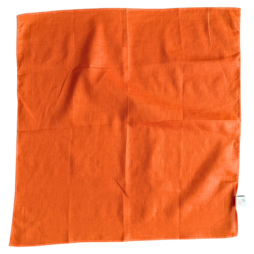 pit and play speeldoek regenboog - oranje - 75x75 cm | 6154121166153 | 4