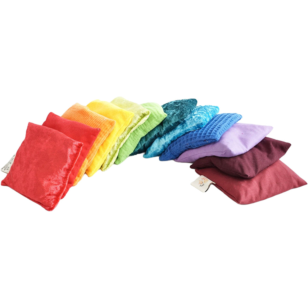pit and play pittenzakken - regenboog - 12st | BB-30 | 2
