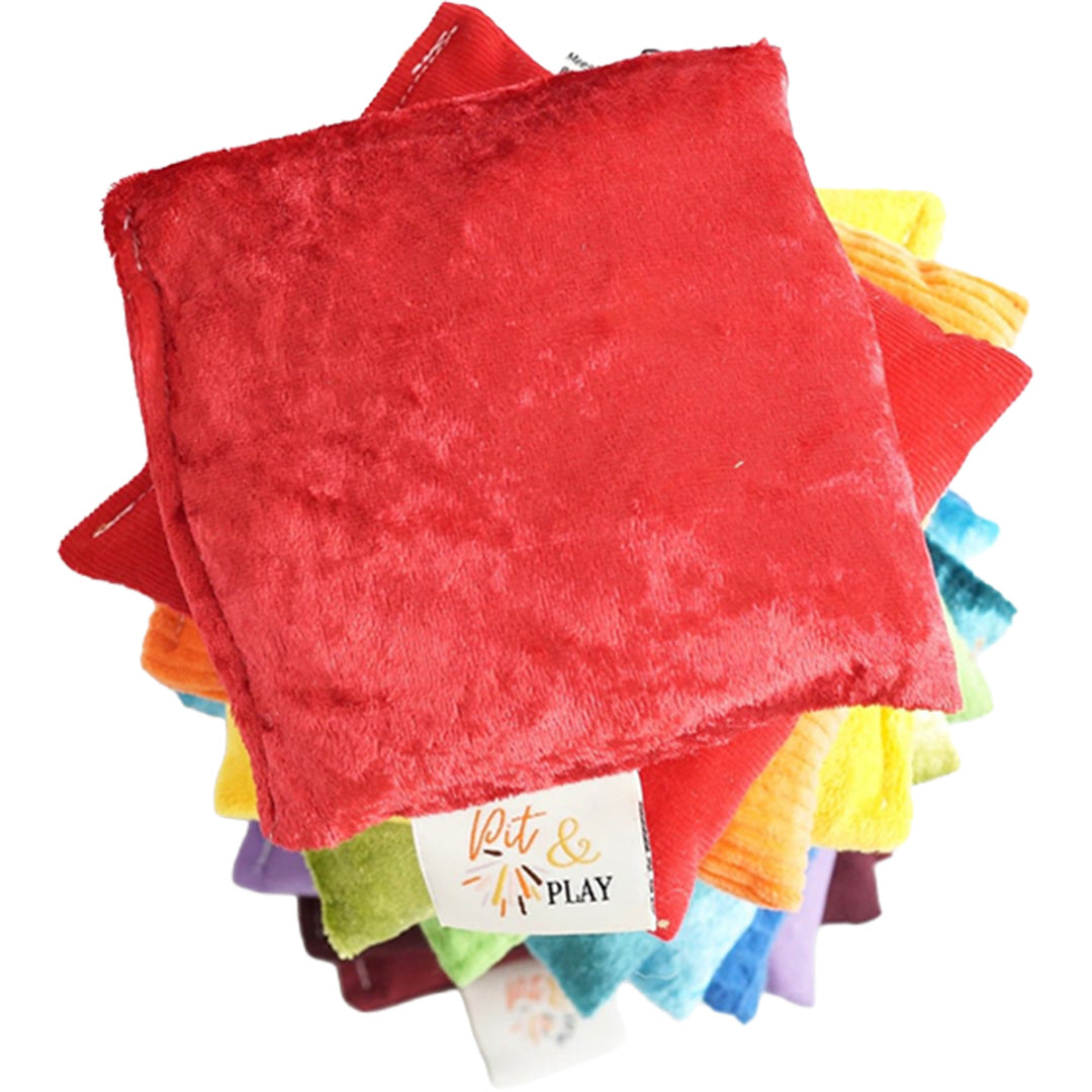 pit and play pittenzakken - regenboog - 12st | BB-30 | 3