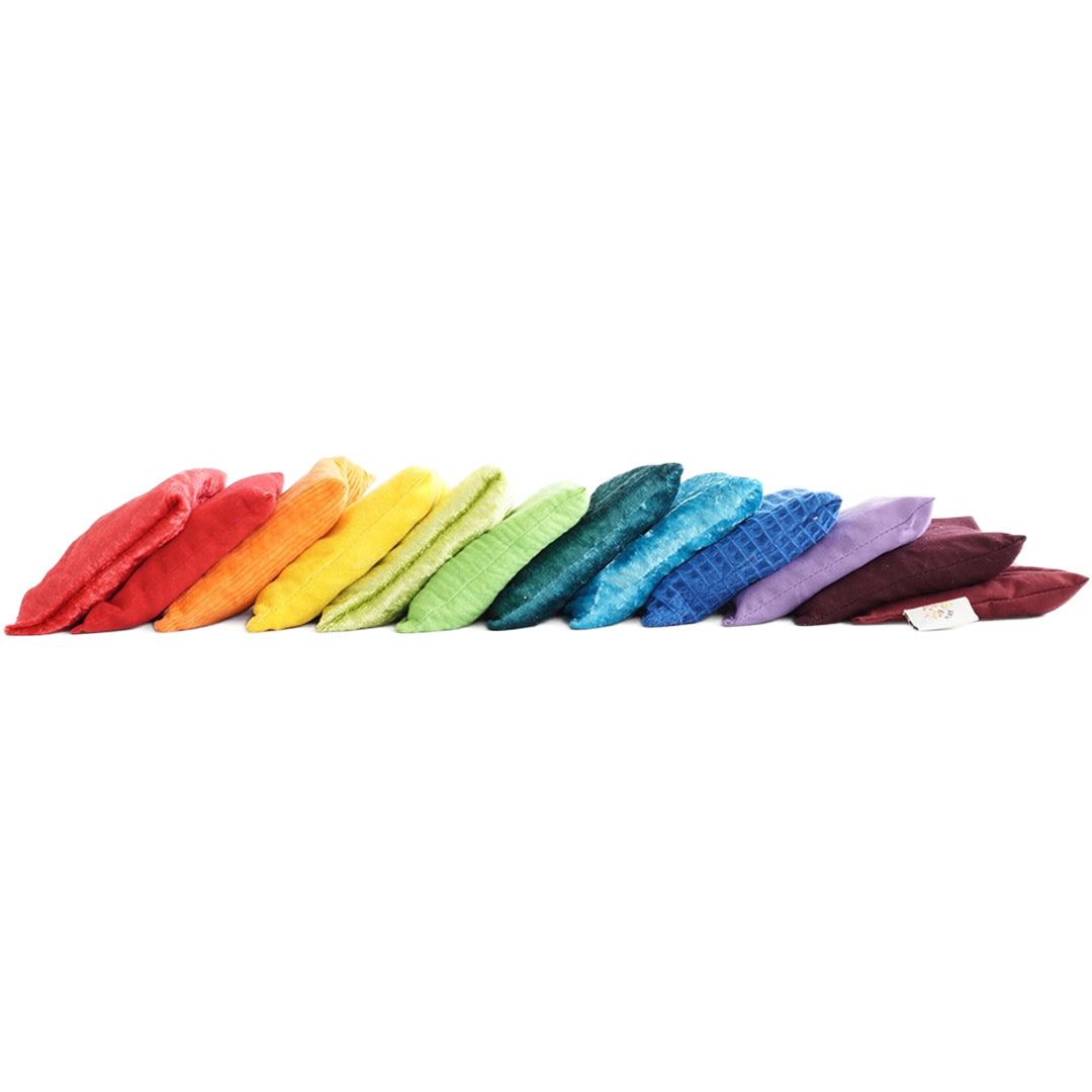 pit and play pittenzakken - regenboog - 12st | BB-30 | 4