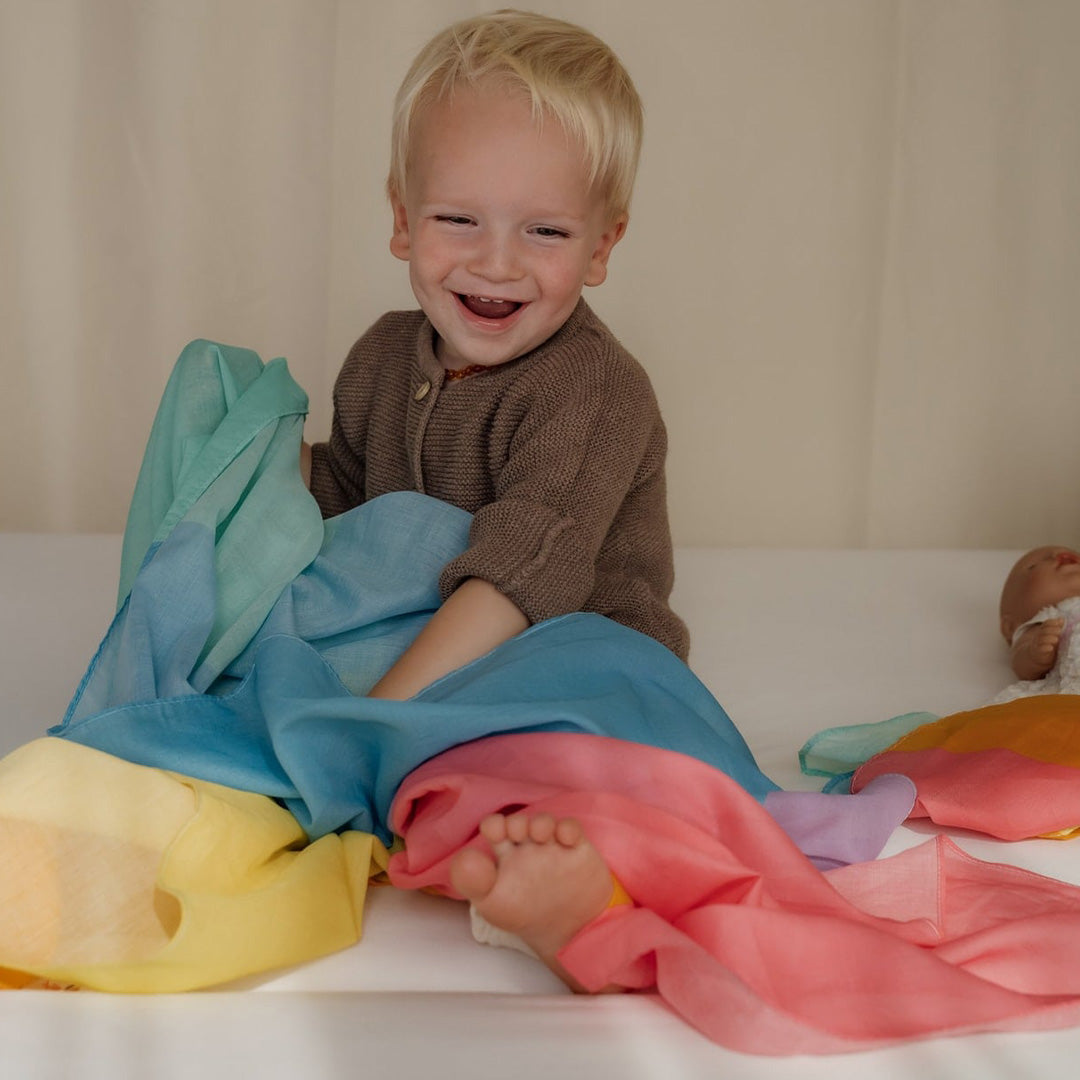 pit and play speeldoek pastel colorblock - 120x120 cm | PC-58 | 2
