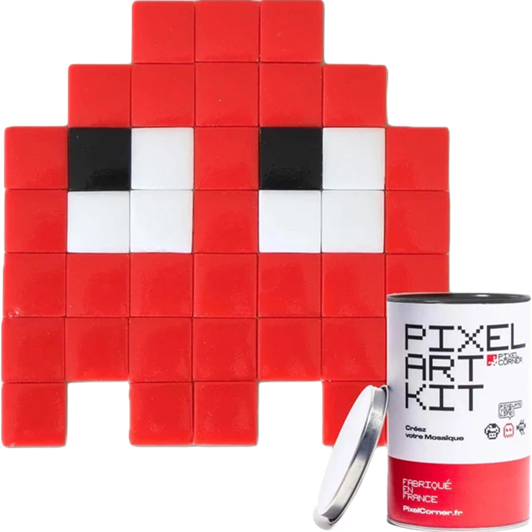 pixel corner mozaïek knutselset - the gloomie - rood | KB2031LOT-PAK010A_M | 