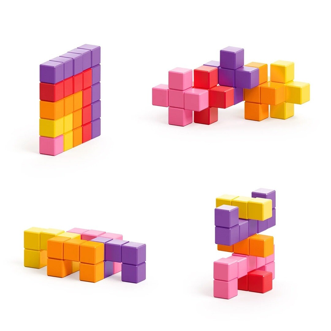 pixio magnetische blokjes abstract pixoplasma - 60st | 20201 | 1