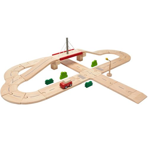 plan toys autoweg road system | 6208 | 0
