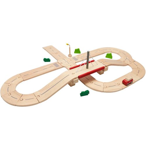 plan toys autoweg road system | 6208 | 5