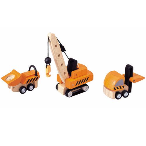 plan toys bouwvoertuigjes | 4006087 | 0