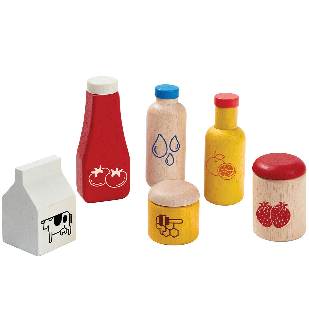 plan toys eten en drinken - 6st | 3432 | 1