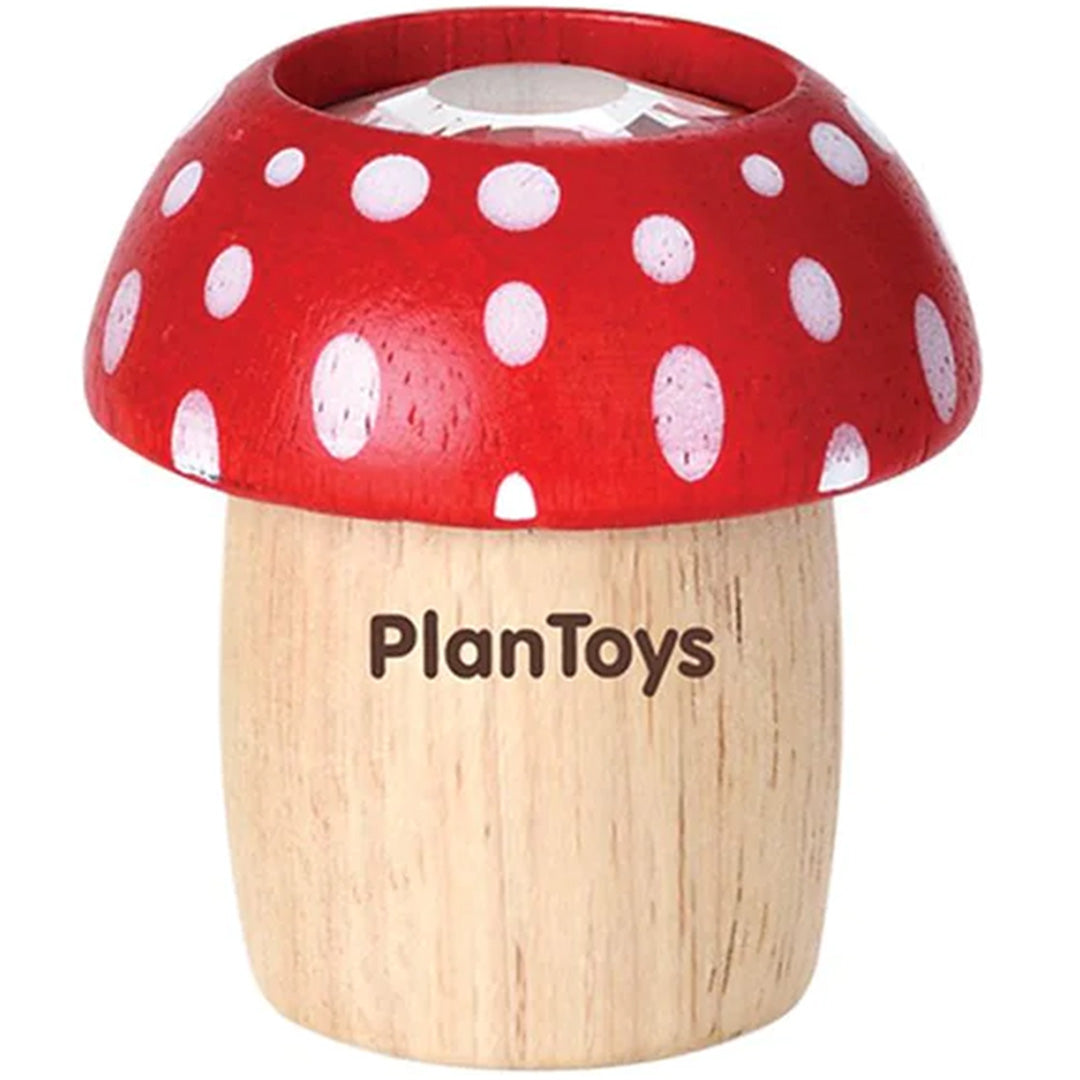 plan toys kaleidoscoop paddenstoel - rood | 1640 | 0