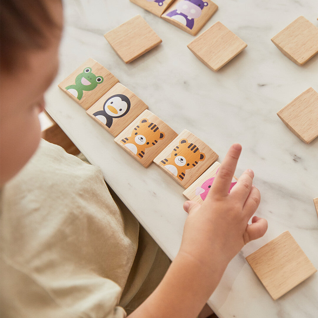 plan toys memorie dieren  | 4656 | 2