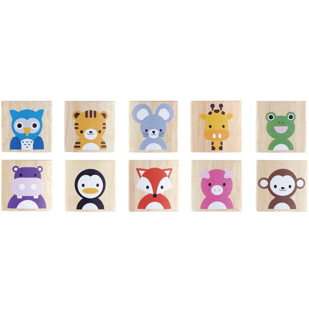 plan toys memorie dieren  | 4656 | 3