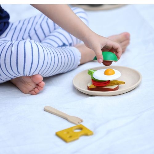 plan toys ontbijtset | 3611 | 1