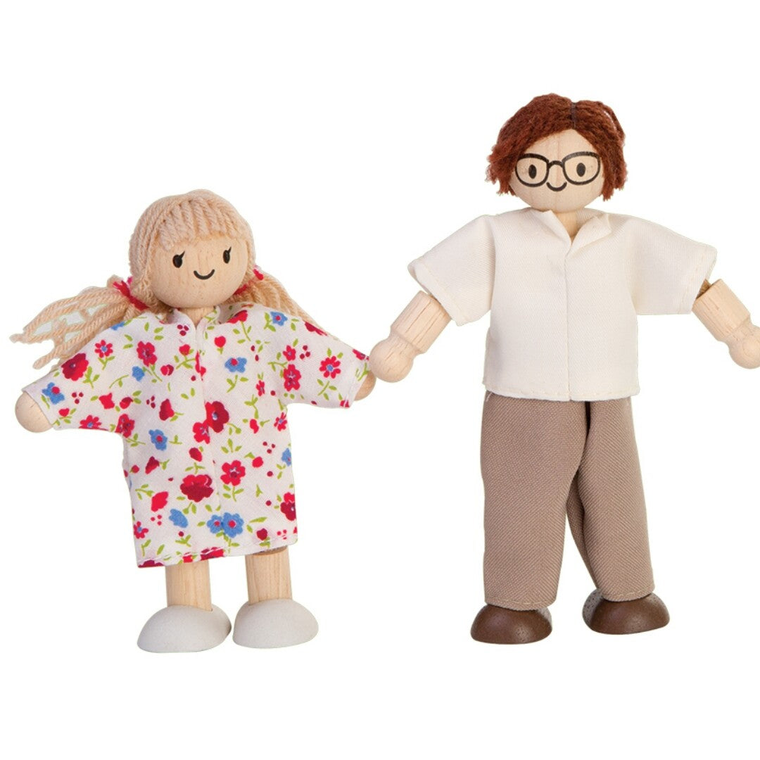 plan toys poppenhuis familie modern - 13 cm | 7142 | 1