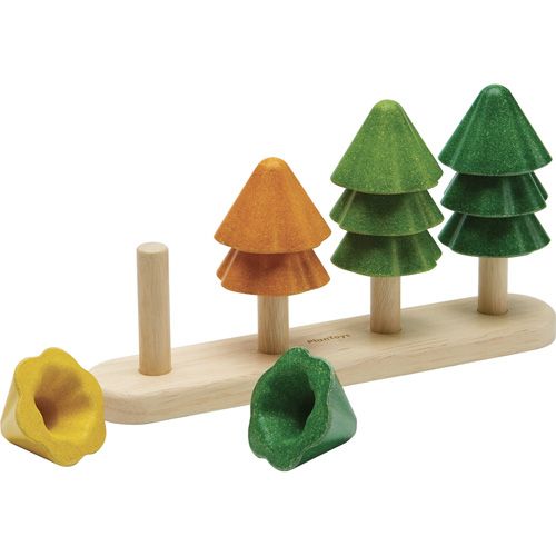 plan toys sorteer- en telspel bomen | 5403 | 0