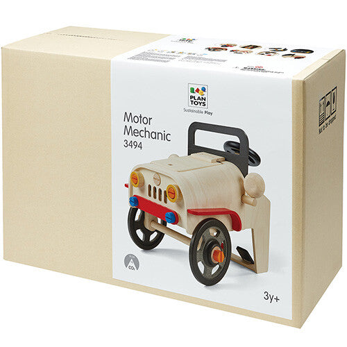 plan toys speelauto monteur  | 3494 | 13