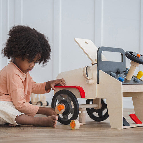 plan toys speelauto monteur  | 3494 | 6