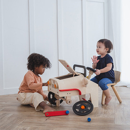 plan toys speelauto monteur  | 3494 | 7