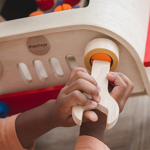 plan toys speelauto monteur  | 3494 | 9