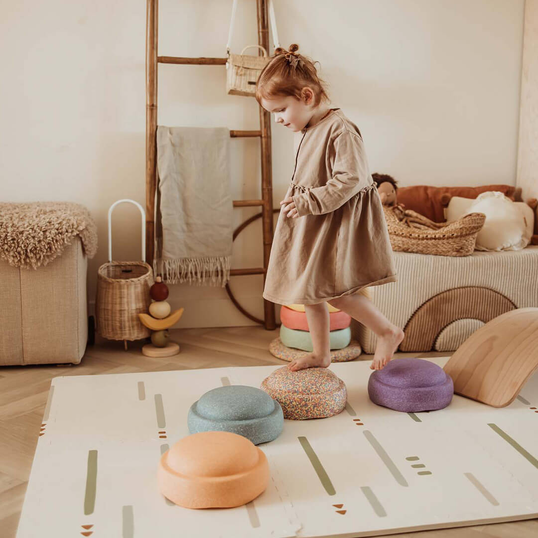 play&go 2-in-1 foam speelmat eevaa - farm - 180x120 cm | 4895250601284 | 2
