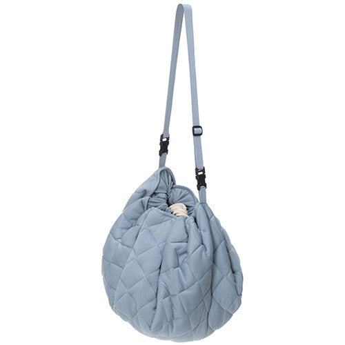 play&go soft baby speelkleed en reistas organic - dusty blue | 4897095301329 | 11