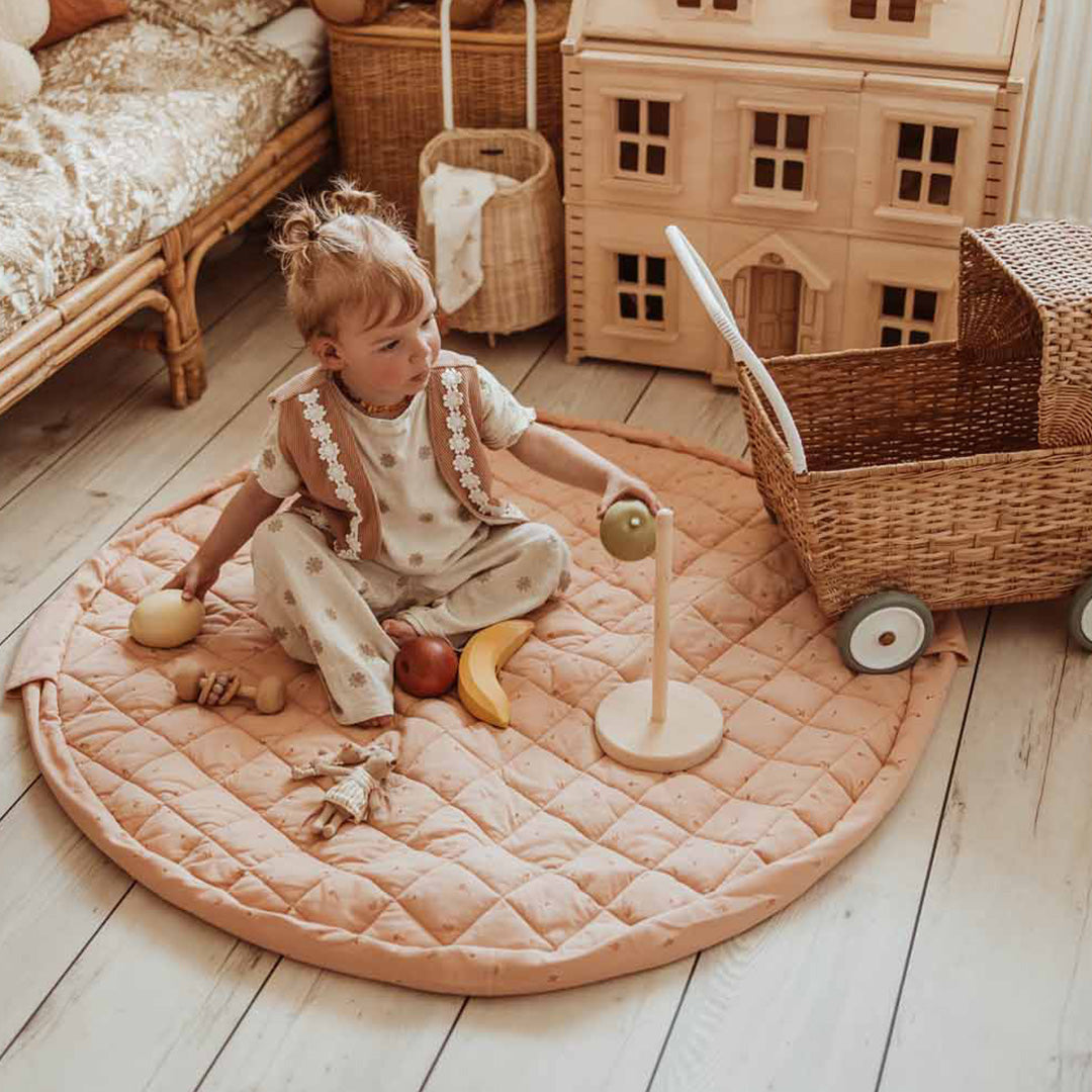 play&go soft baby speelkleed en reistas organic - fleuri | 4895250600942 | 2