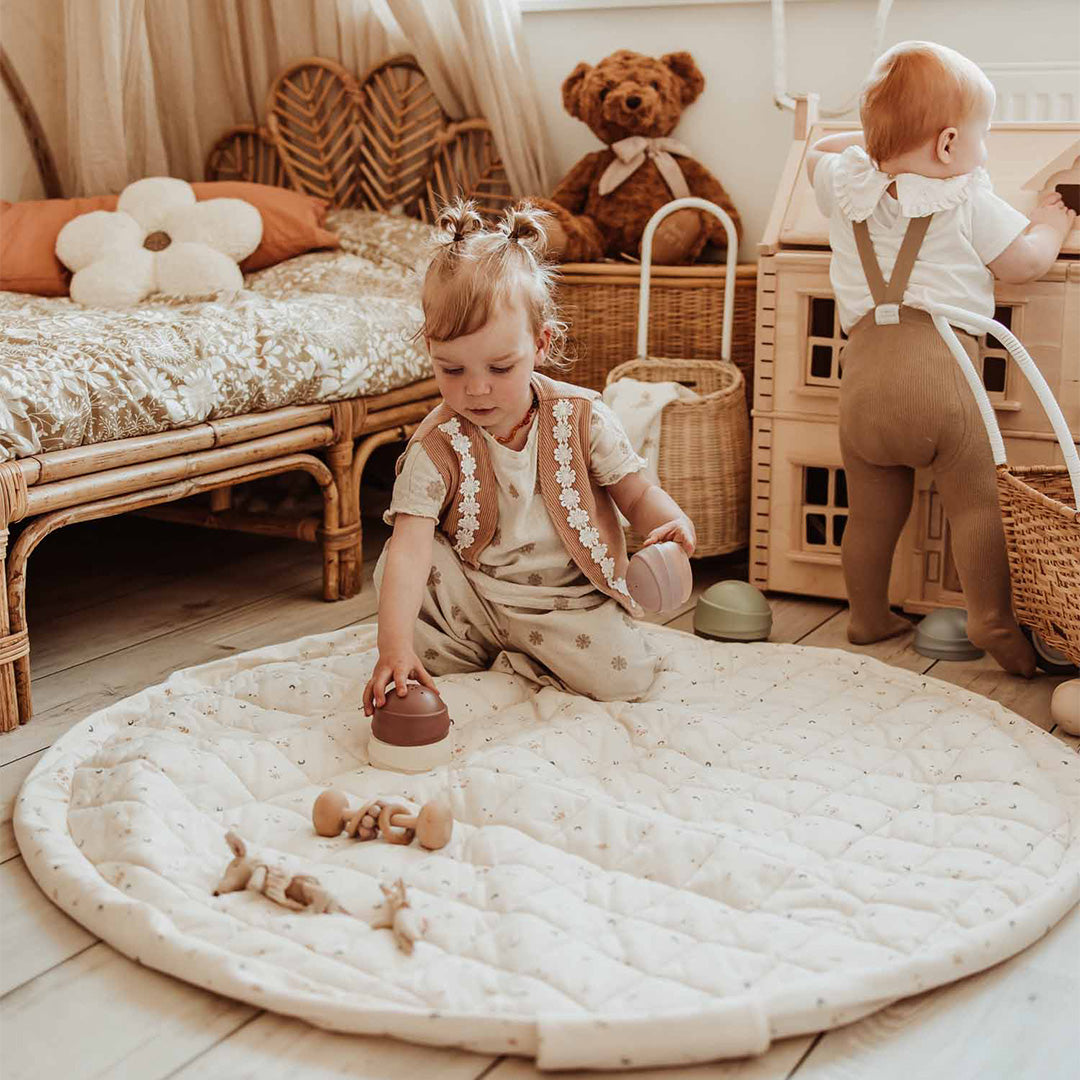 play&go soft baby speelkleed en reistas organic - moon | 4895250600959 | 1