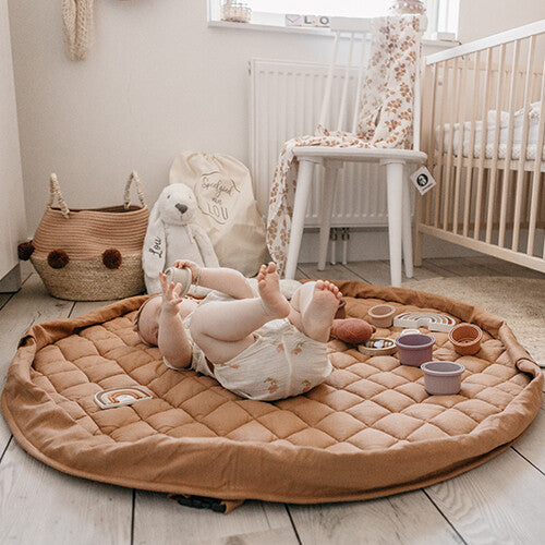 play&go soft baby speelkleed en reistas organic - tawny brown | 4897095301336 | 8