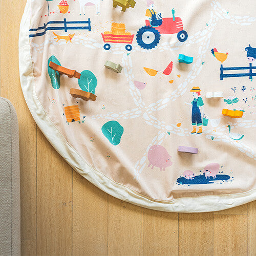 play&go speelkleed en opbergzak boerderij | 4897095301428 | 5