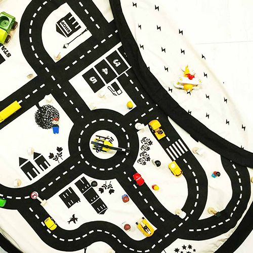 play&go speelkleed en opbergzak roadmap  | 5425038799729 | 8