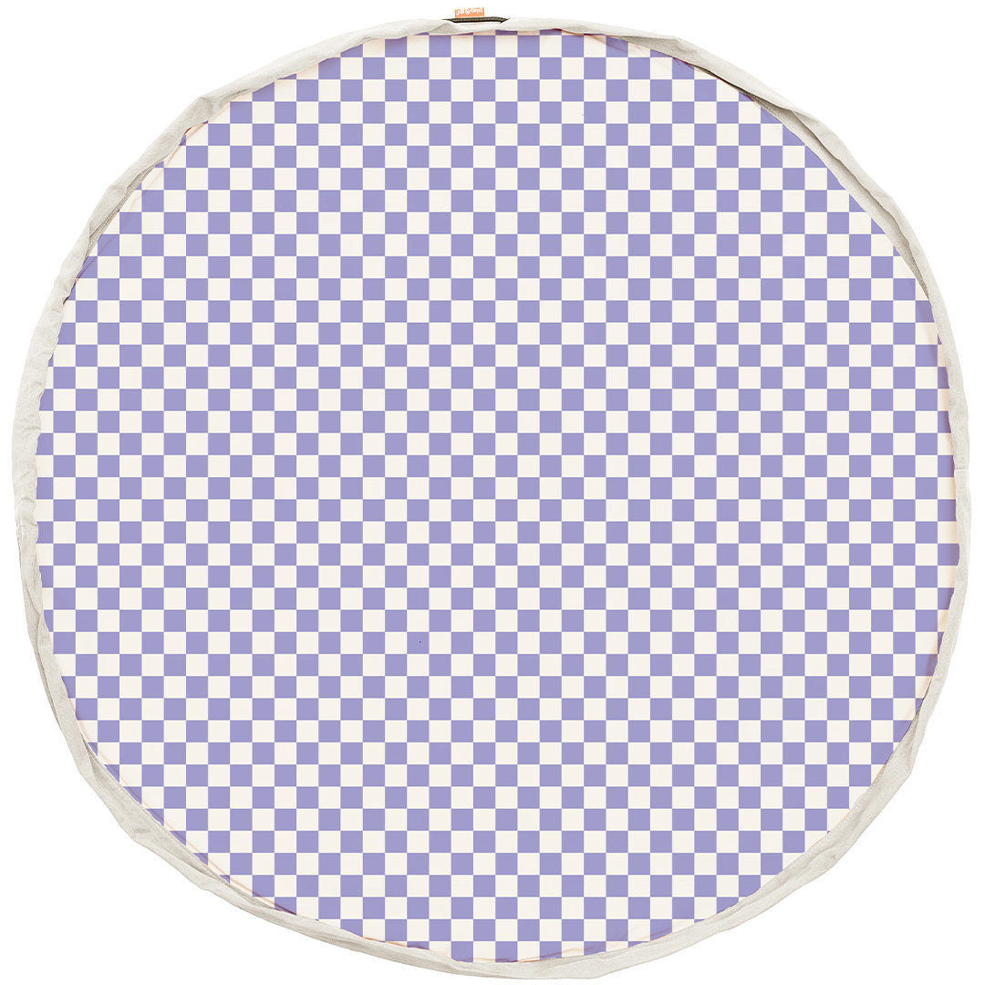 play&go speelkleed en opbergzak - vichy purple | 4895250600850 | 4
