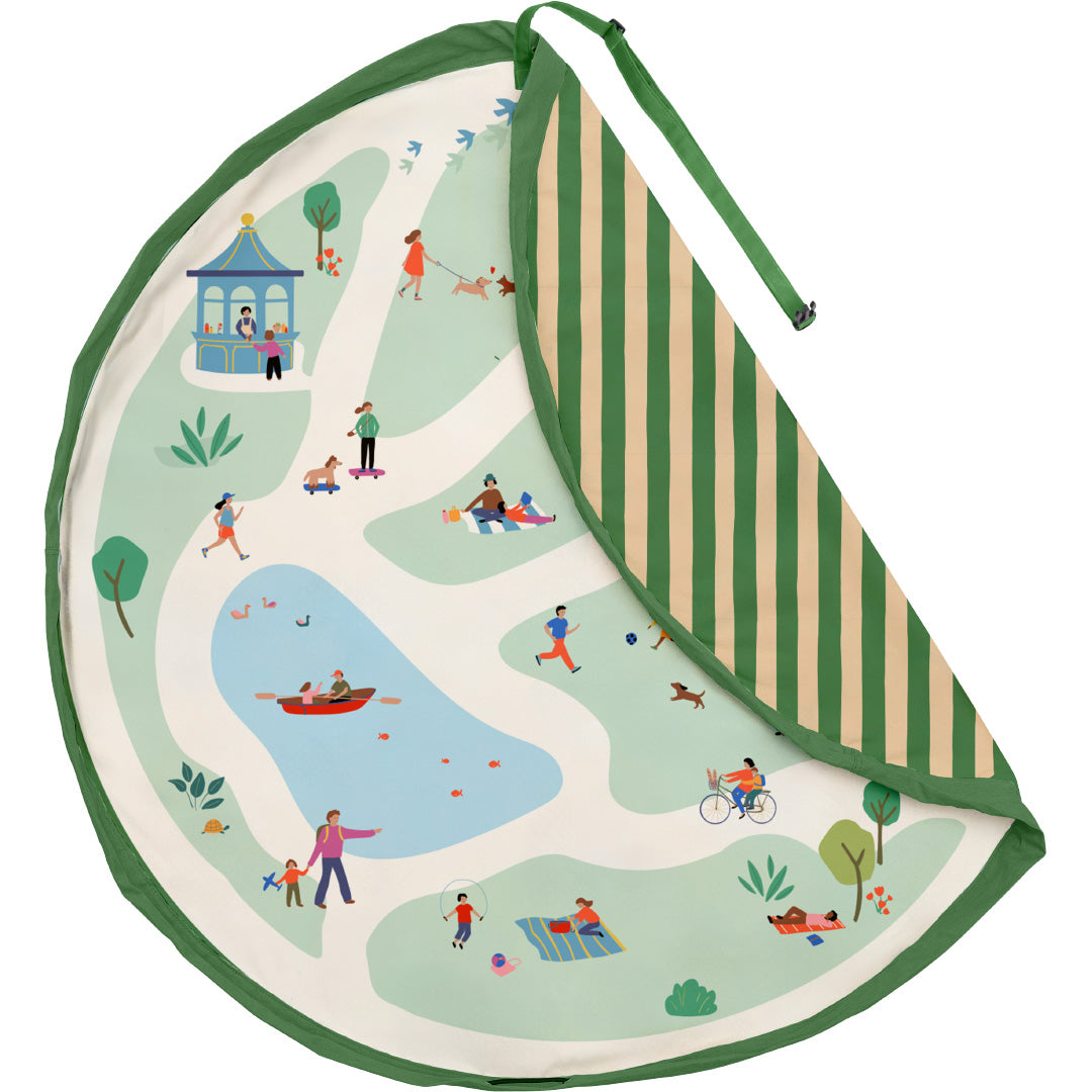 play&go waterdicht speelkleed en opbergzak noomad outdoor - parc | PGNOUTPARC1 | 1