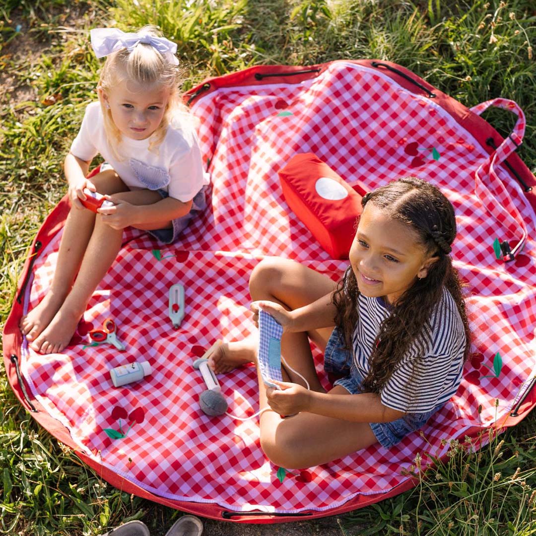 play&go waterdicht speelkleed en opbergzak noomad outdoor - pic nic | PGNOUTPCNC1 | 2