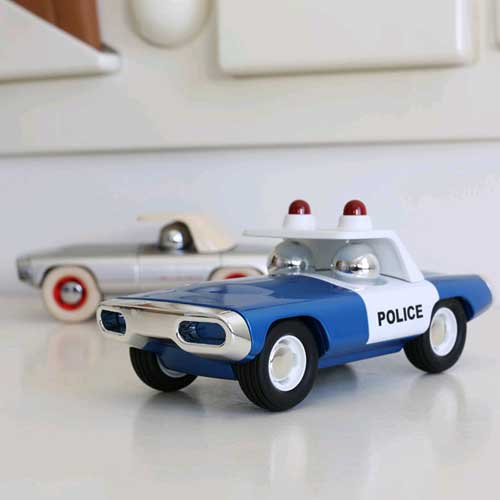 playforever maverick politieauto heat blauw | M103 | 3