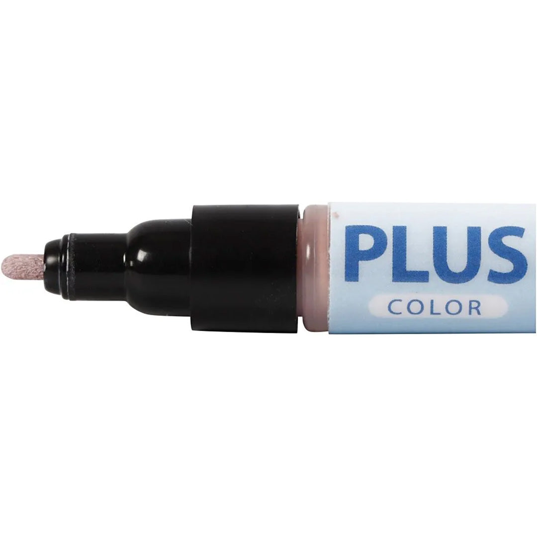 plus color verfmarker 1-2 mm - dusty rose | 39820 | 1