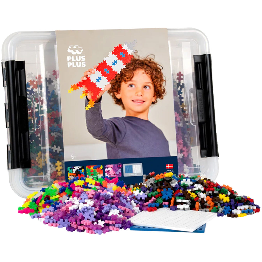 plus-plus bouwstenen in opbergbox - 2400st | PLUS267135 | 0